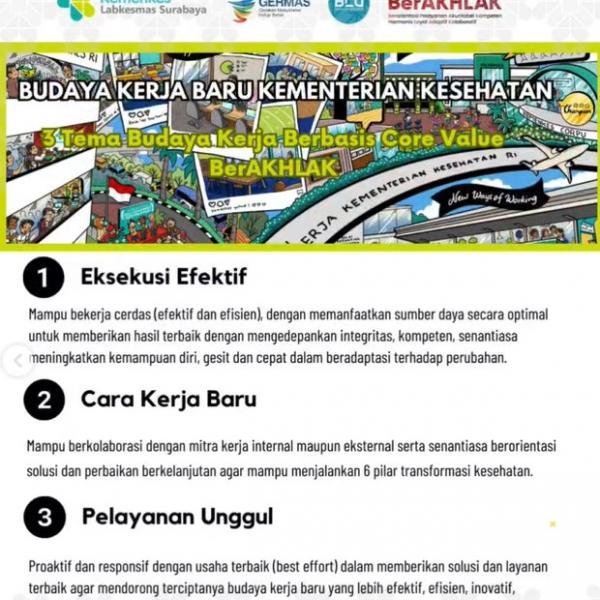 Budaya Kerja Kemenkes